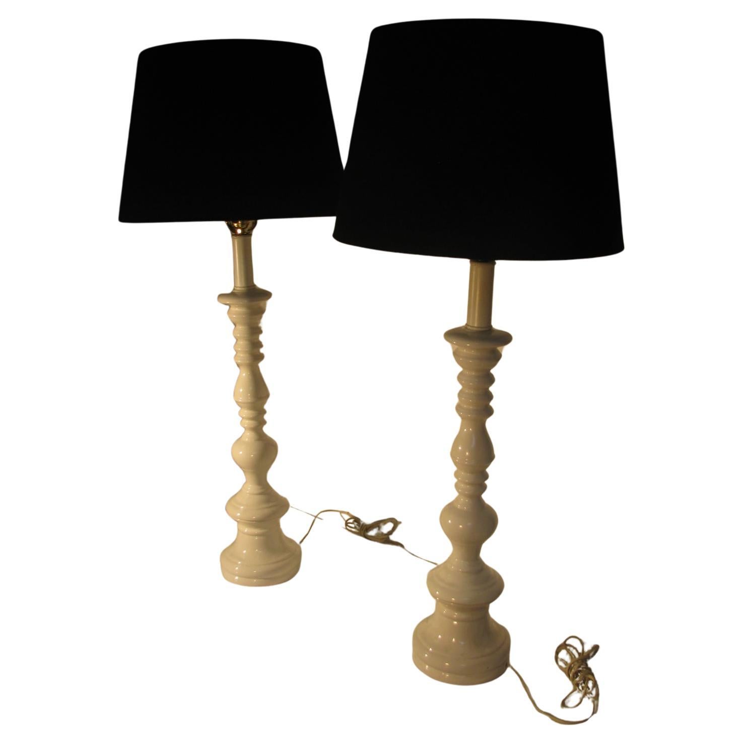 tall modern table lamps
