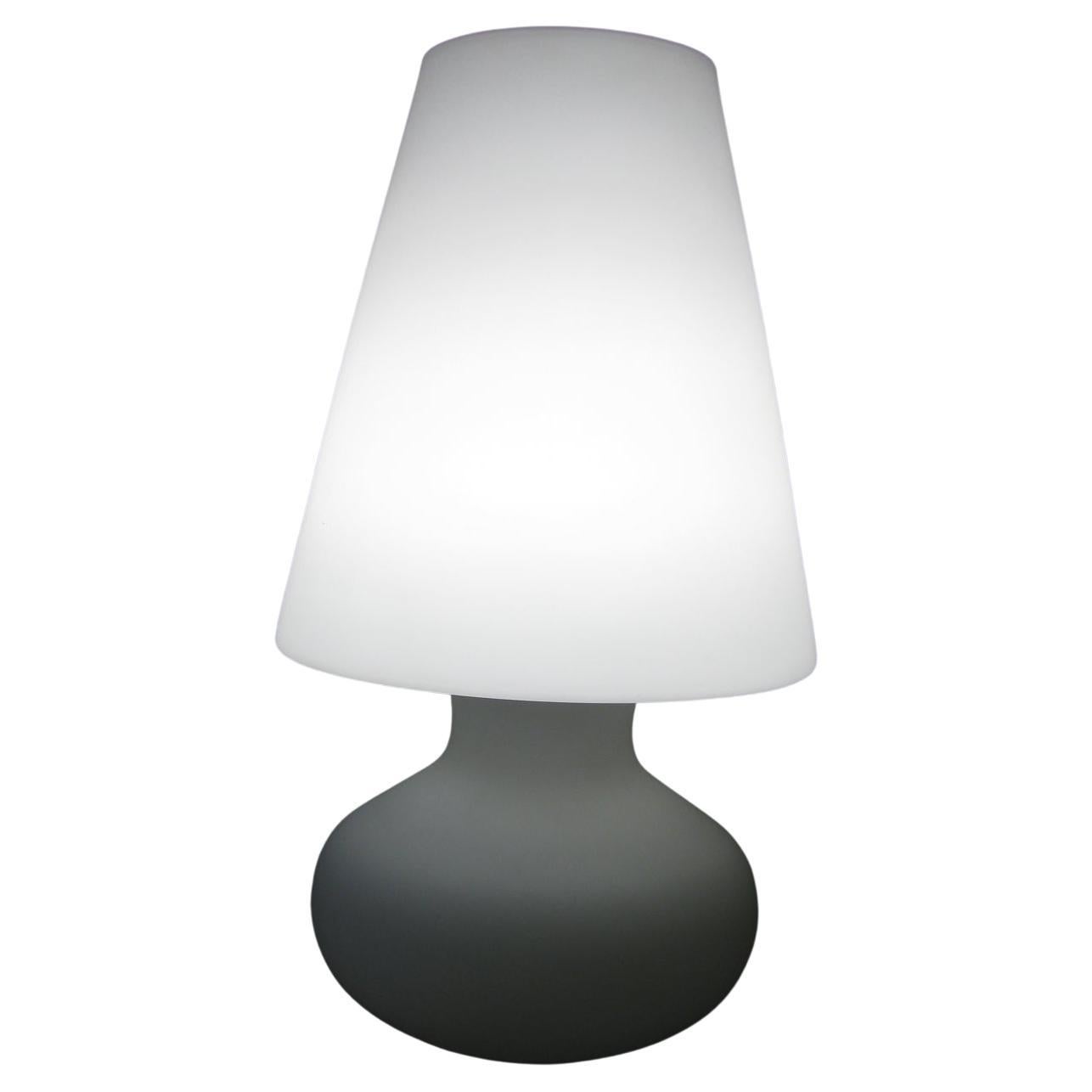 Laurel Einteilige Lampe mit Schirm in Pilzform, Murano-Glas (Italienisch) im Angebot