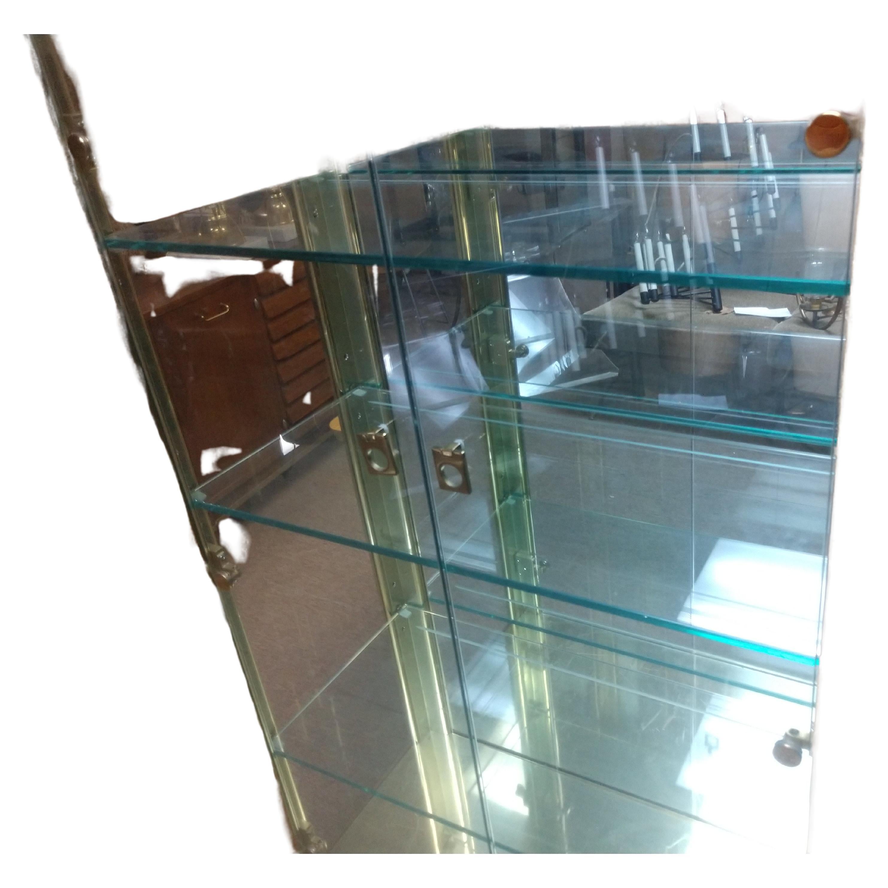 glass modern vitrine manufacturer