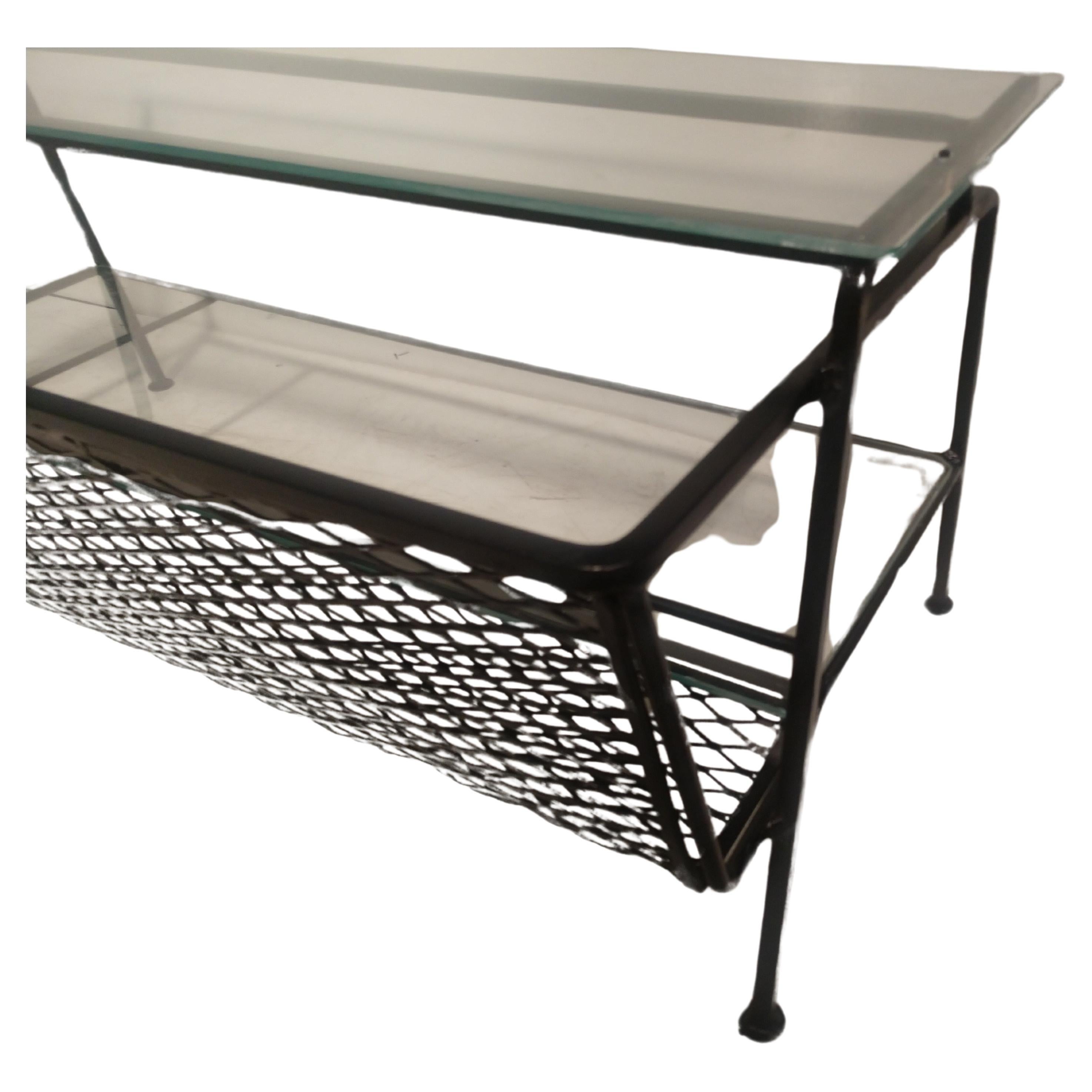 American Mid-Century Modern Outdoor Cocktail Table by Maurizio Tempestini for Salterini For Sale