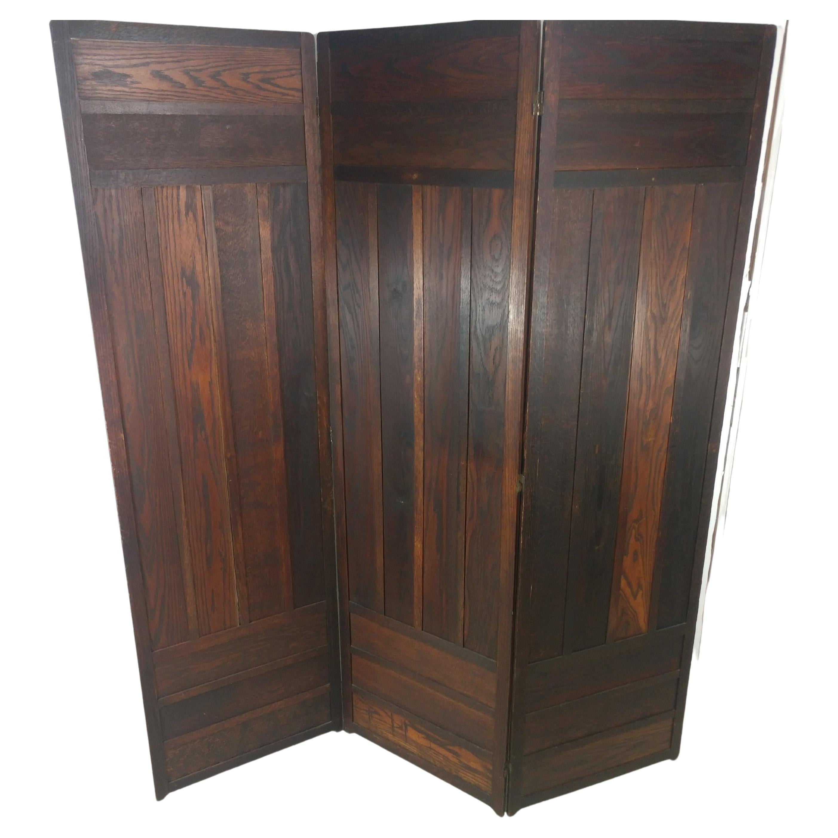 mission style room divider