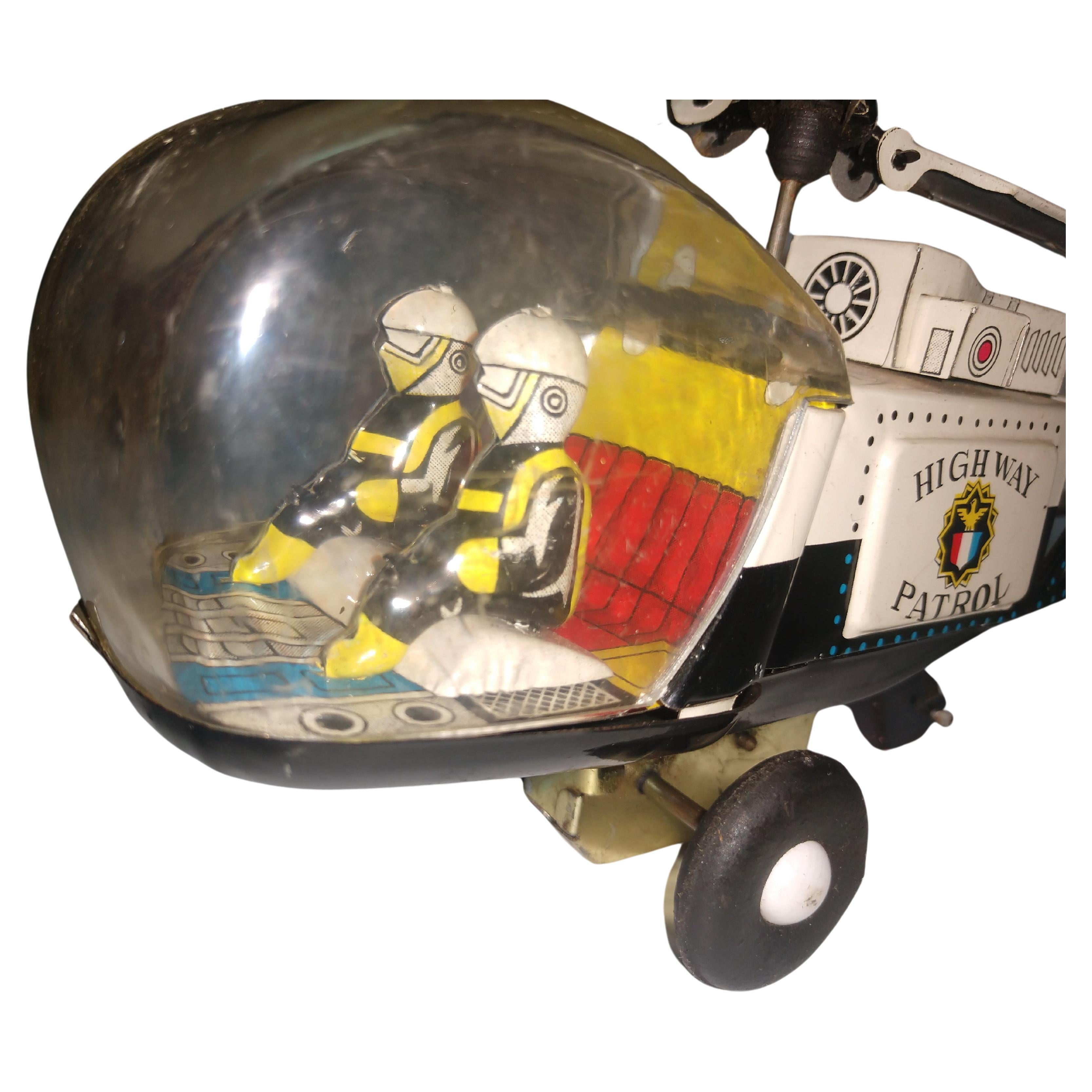 tin toy helicopter sheep