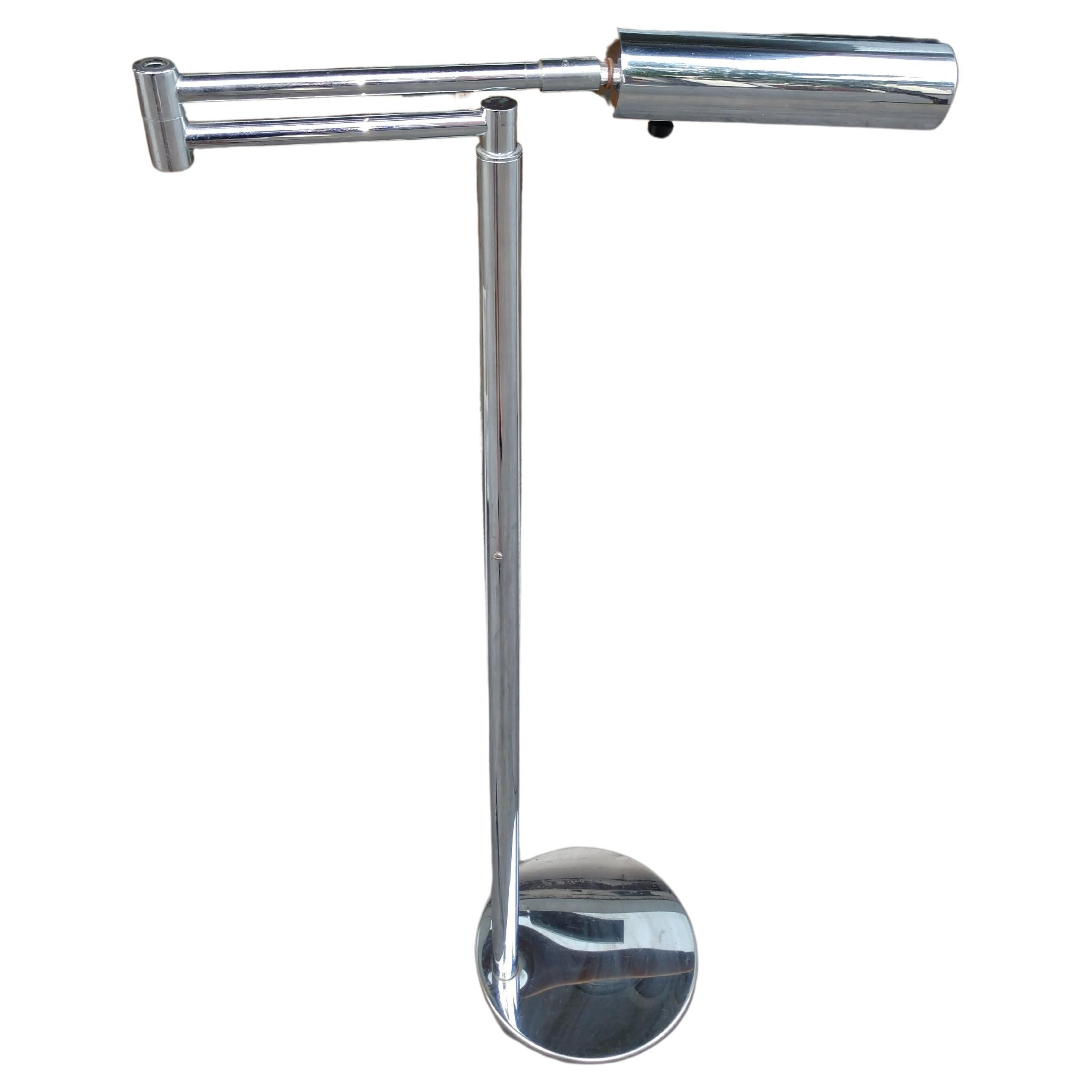 Mid-Century Modern Pharmacy Reading Lamp by Koch & Lowy