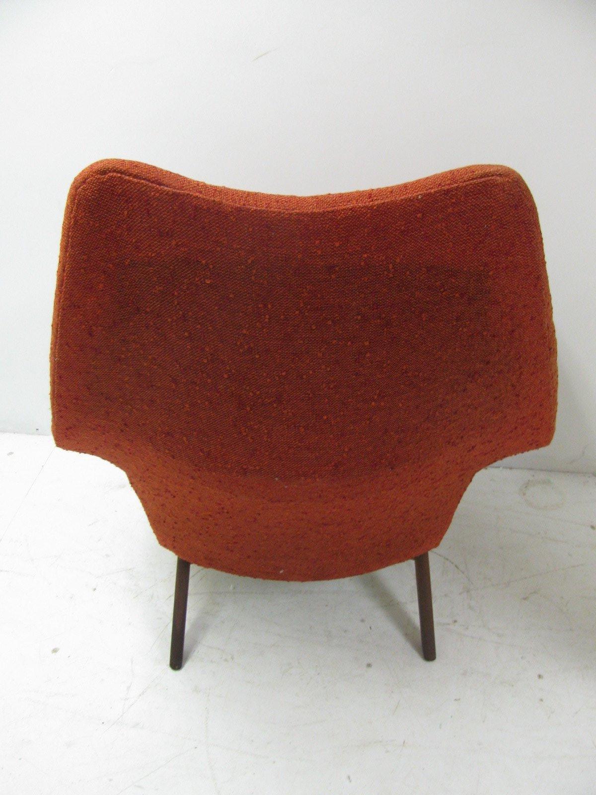 Mid-20th Century Mid-Century Modern Wing Chair by Adrian Pearsall For Sale