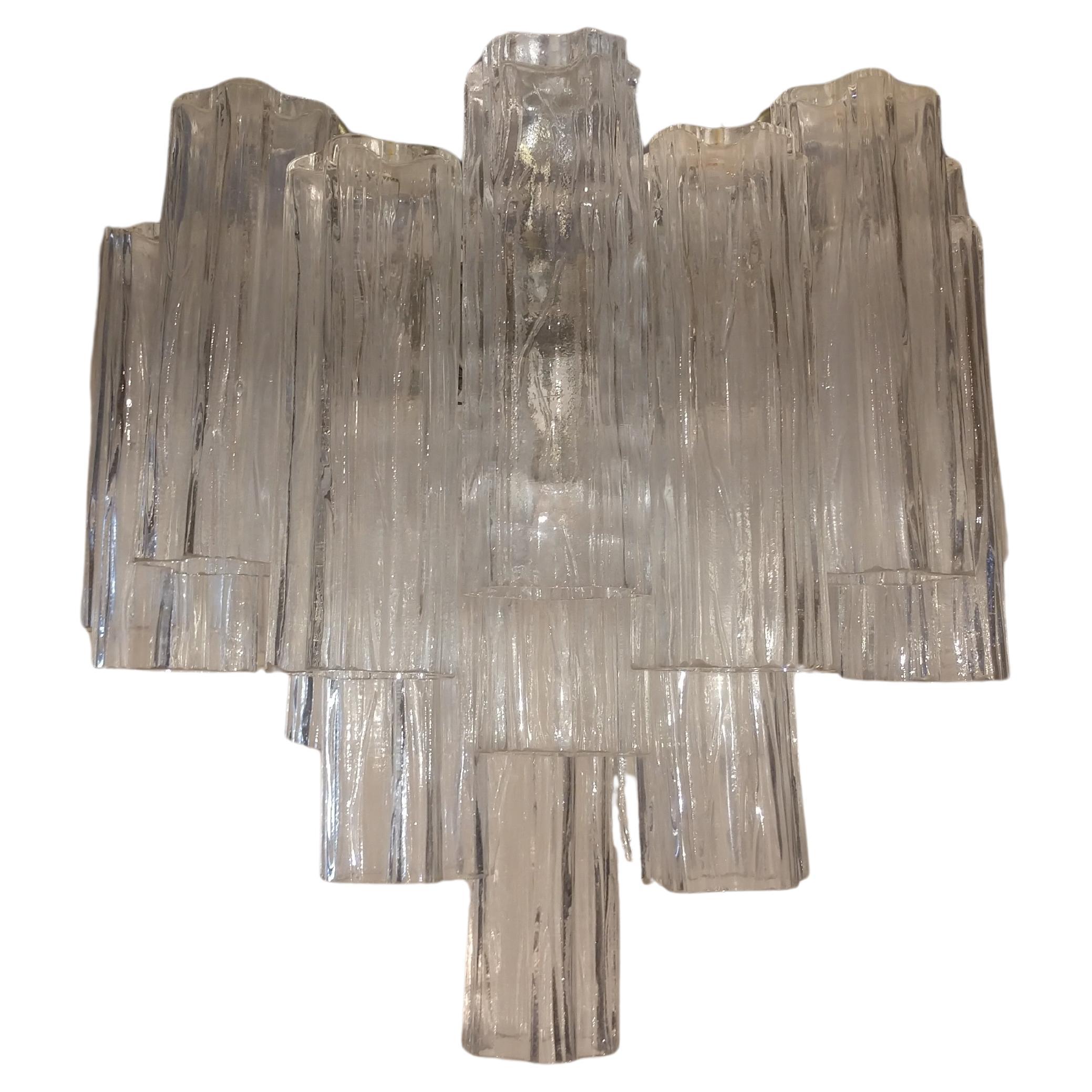 Mid-Century Modern Murano Tronchi Chandelier Camer, C1960