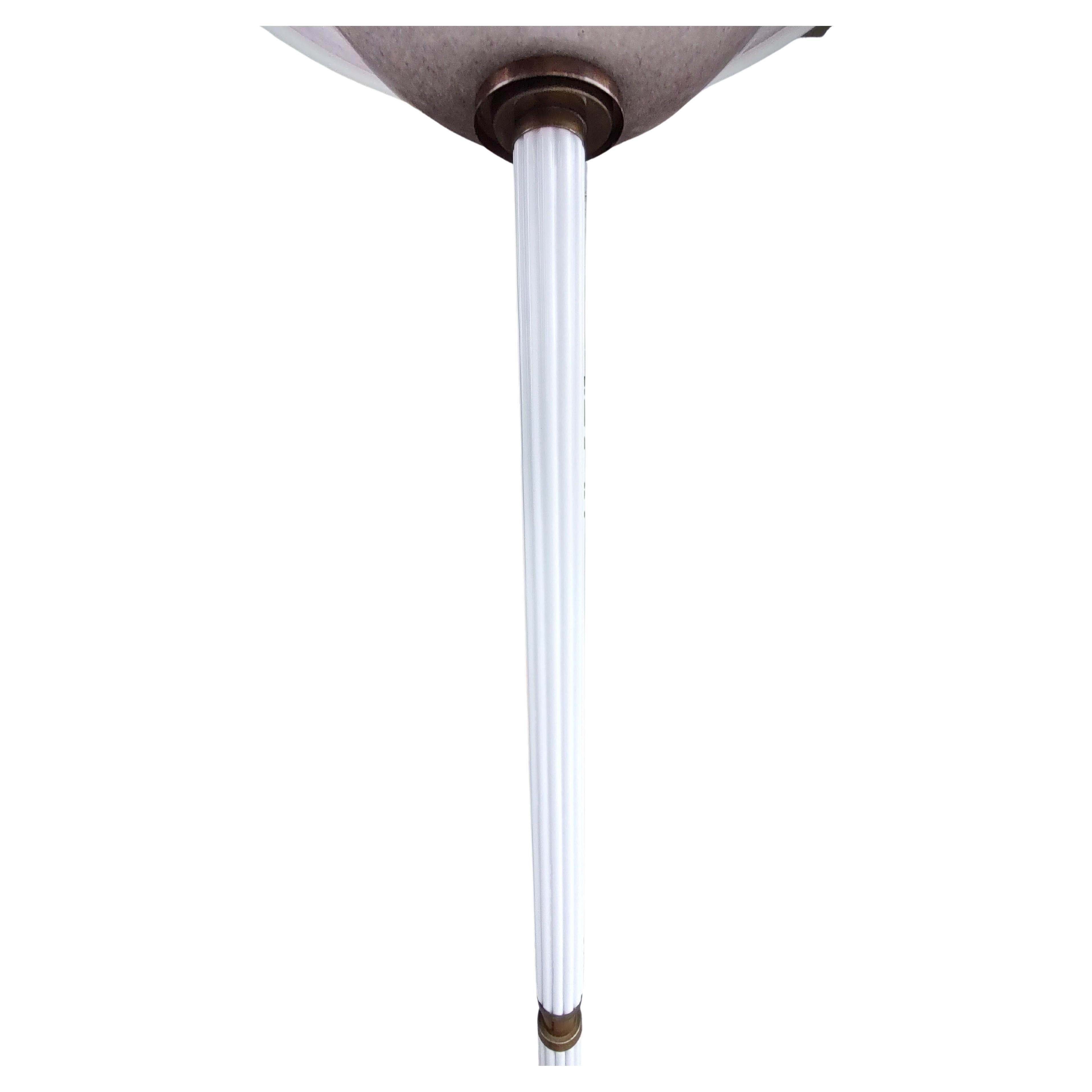 Hand-Crafted Mid-Century Modern Sculptural Glass Floor Lamp by Barovier & Toso For Sale