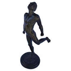 Desnudo Masculino de Bronce "Vouloir" De Jean Rabiant