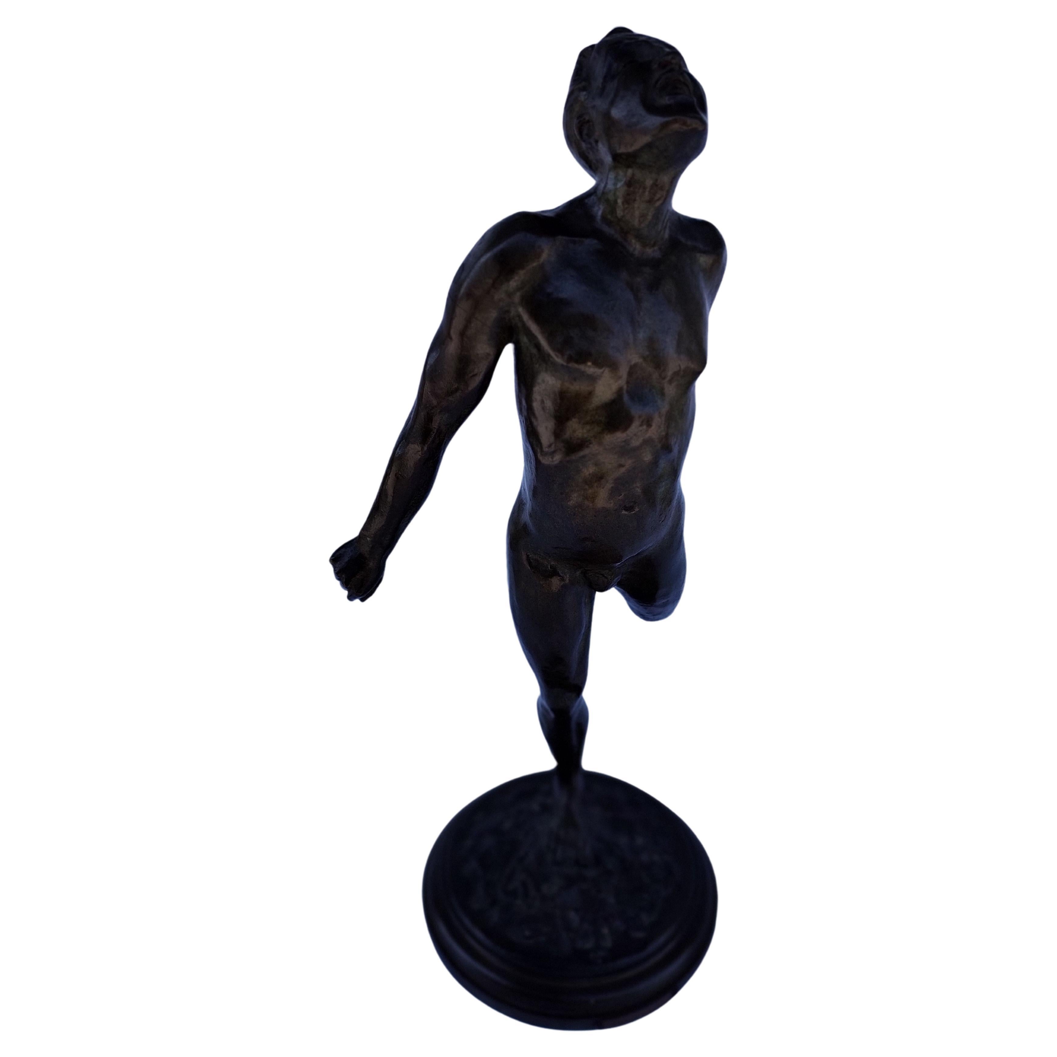 Desnudo Masculino de Bronce 
