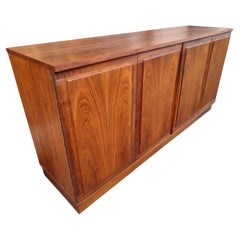 Mid-Century Modern Walnut Credenza Attributed to Founders