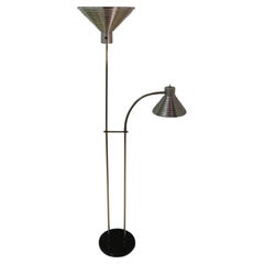 Mid-Century Modern Torchiere Reading Lamp Style of Kurt Versen