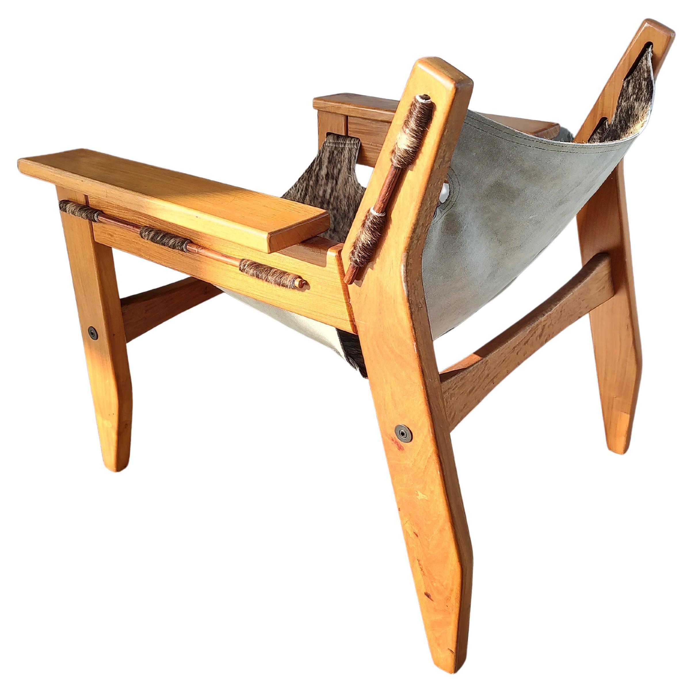 Chaise longue « Kilin » de Sergio Rodrigues x, style mi-siècle moderne 1