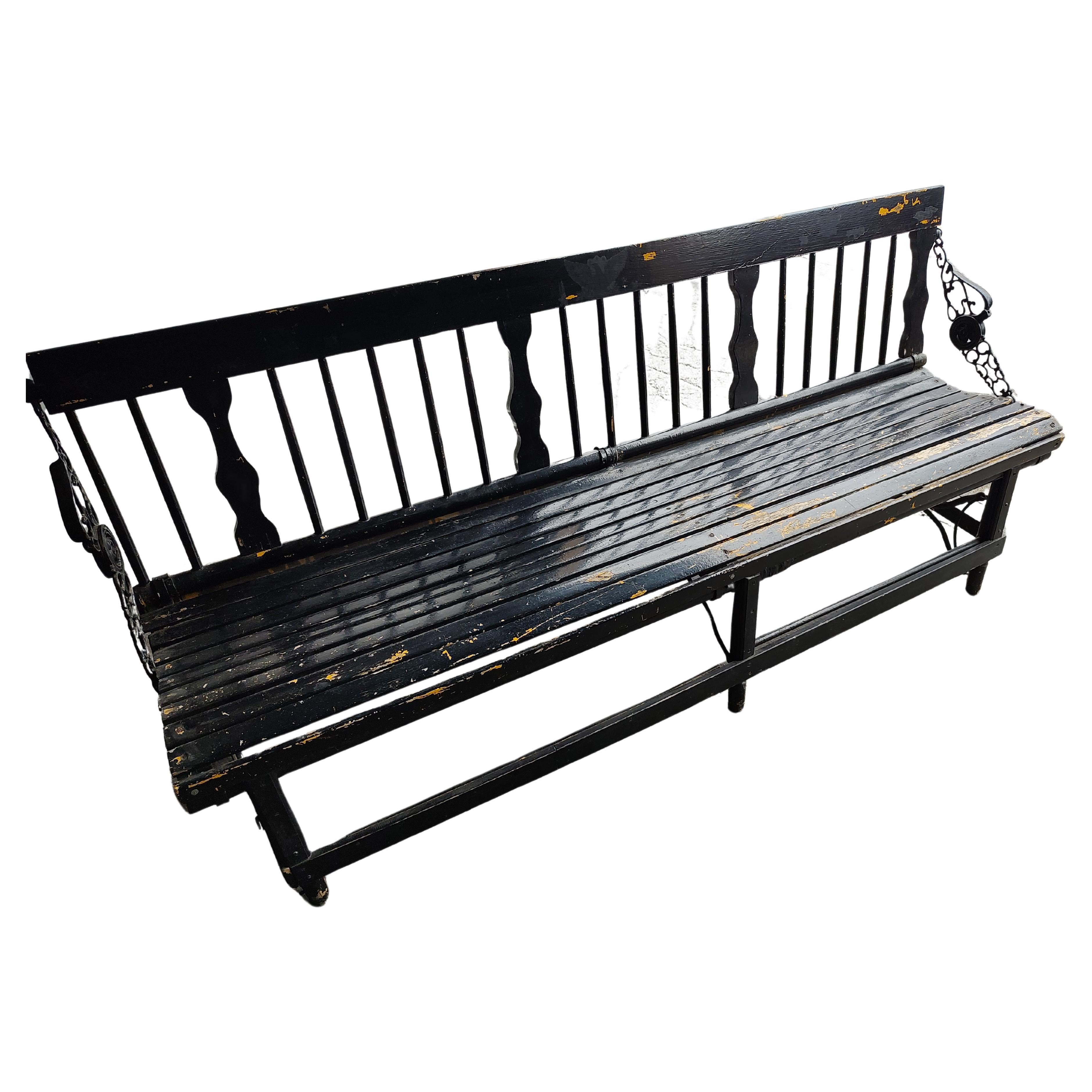 old railway station benches for sale