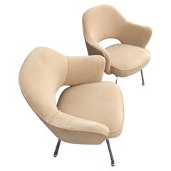 Pair of Mid-Century Modern Executive Armchairs by Eero Saarinen for Knoll, C1965