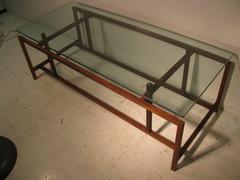 Mid-Century Architectural Rosewood Cocktail Table, Henning Norgaard