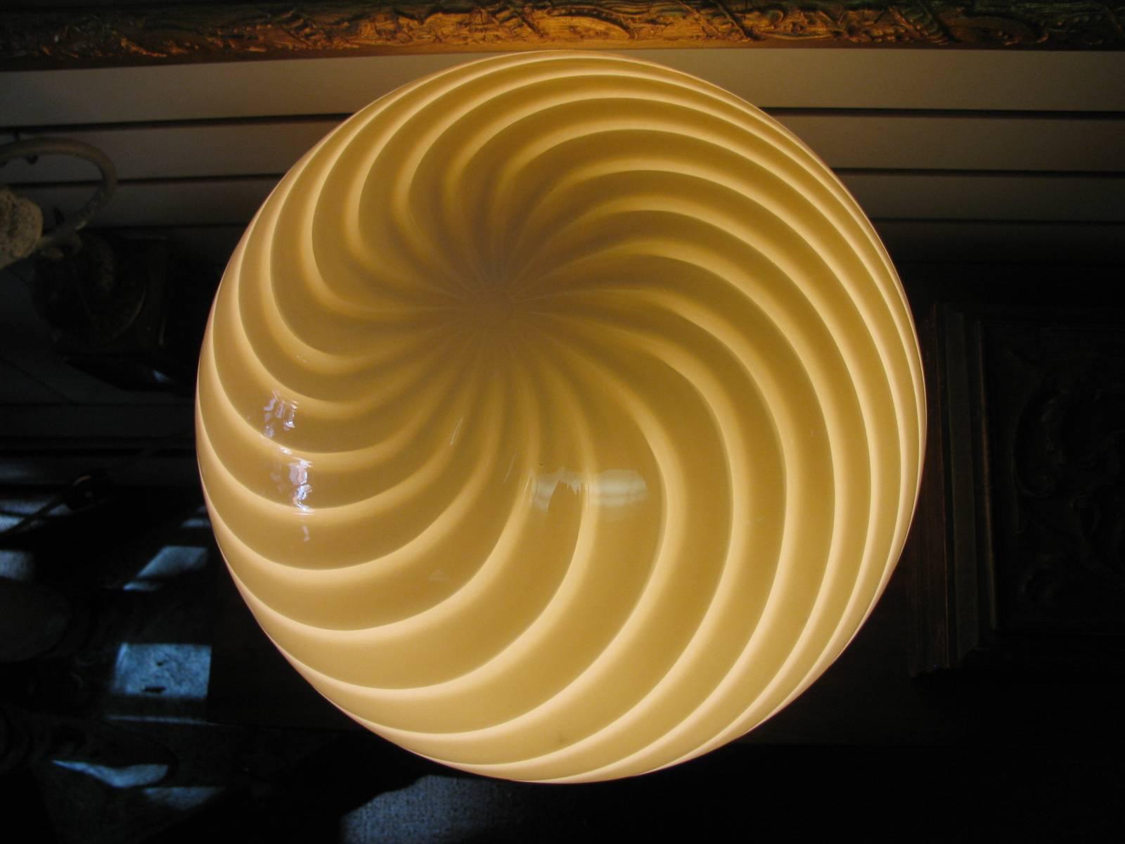 murano mushroom lamp