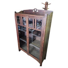 Mission Oak Arts & Crafts Bookcase by the Lifetime Furniture Co C1912