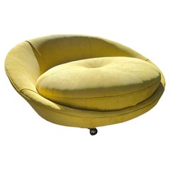 Mid-Century Modern Sculptural Satelite Lounge Chair by Milo Baughman C1970