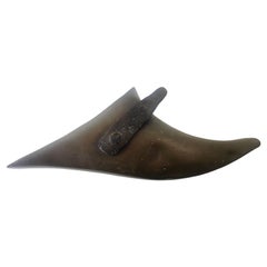 Pair of Early 20th Century Brass & Iron Conquistador Styled Stirrups