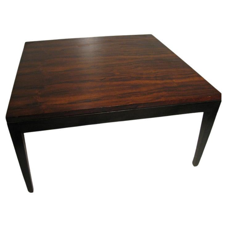 Danish Mid-Century Modern Rosewood Cocktail Table For Sale