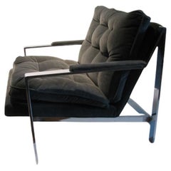 Paire de fauteuils de salon Cy Mann, mi-siècle moderne
