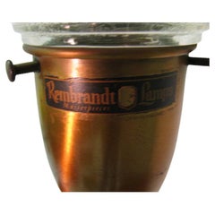 Pair of Mid Century Tall Rembrandt Table Lamps