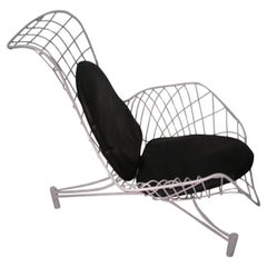 Retro Vladimir Kagan Mid-Century Modern Lounge Chair "Capricorn" with Original Pads