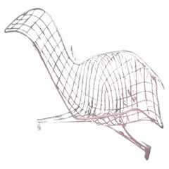 Sedia da salotto moderna di metà secolo "Capricorn" di Vladimir Kagan con imbottiture originali