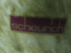 Mid-Century Modern Large Drip Glaze Art Pottery Vase Scheurich