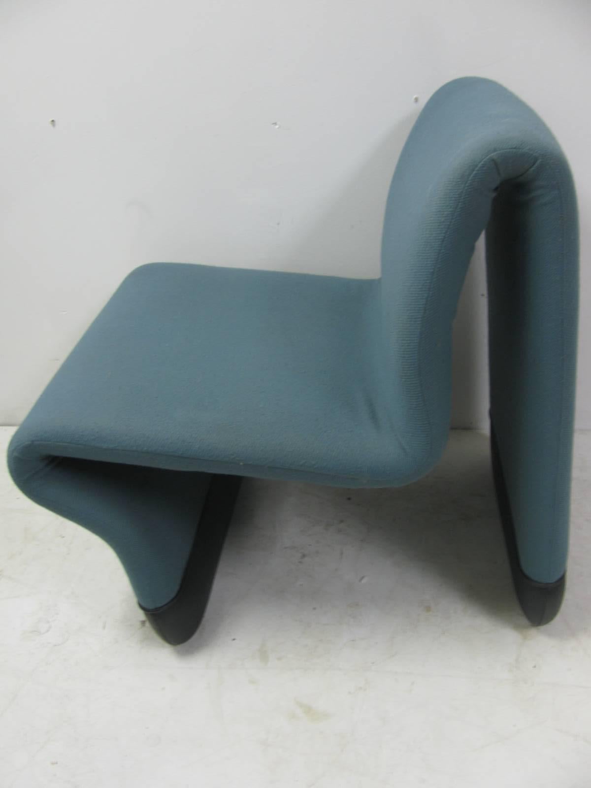 Danish Paul Boulva Mid Century Modern Three-Piece Suite Lounge Chairs with a Table