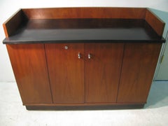 Mid-Century Modern Walnut Server Bar Cart American of Martinsville