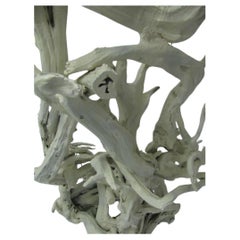 Mid Century Modern Massive Sculptural Driftwood Floor Lamp, circa 1960