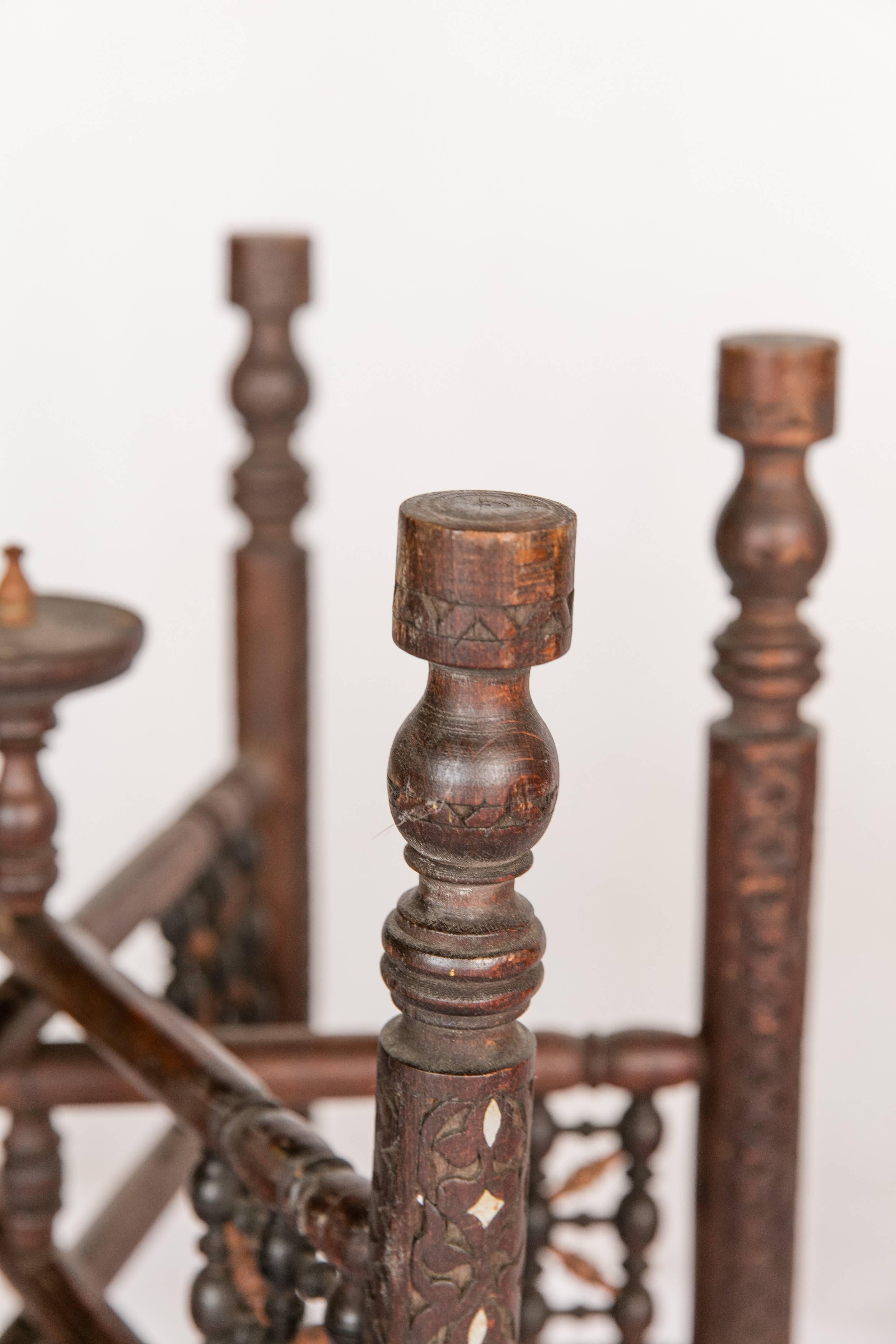 Indian Tea Table, Early 20th Century For Sale 1