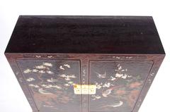 Louis XV Chinese Lacquer Style Cabinet