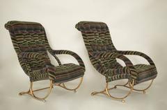 Pair of Armchairs circa 1970, Belonged to Madeleine Castaing