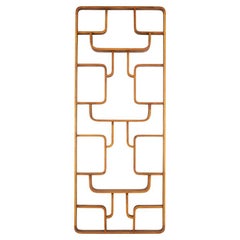 Ludvik Volak. Wooden shelf or room divider. 1960s-1970s.