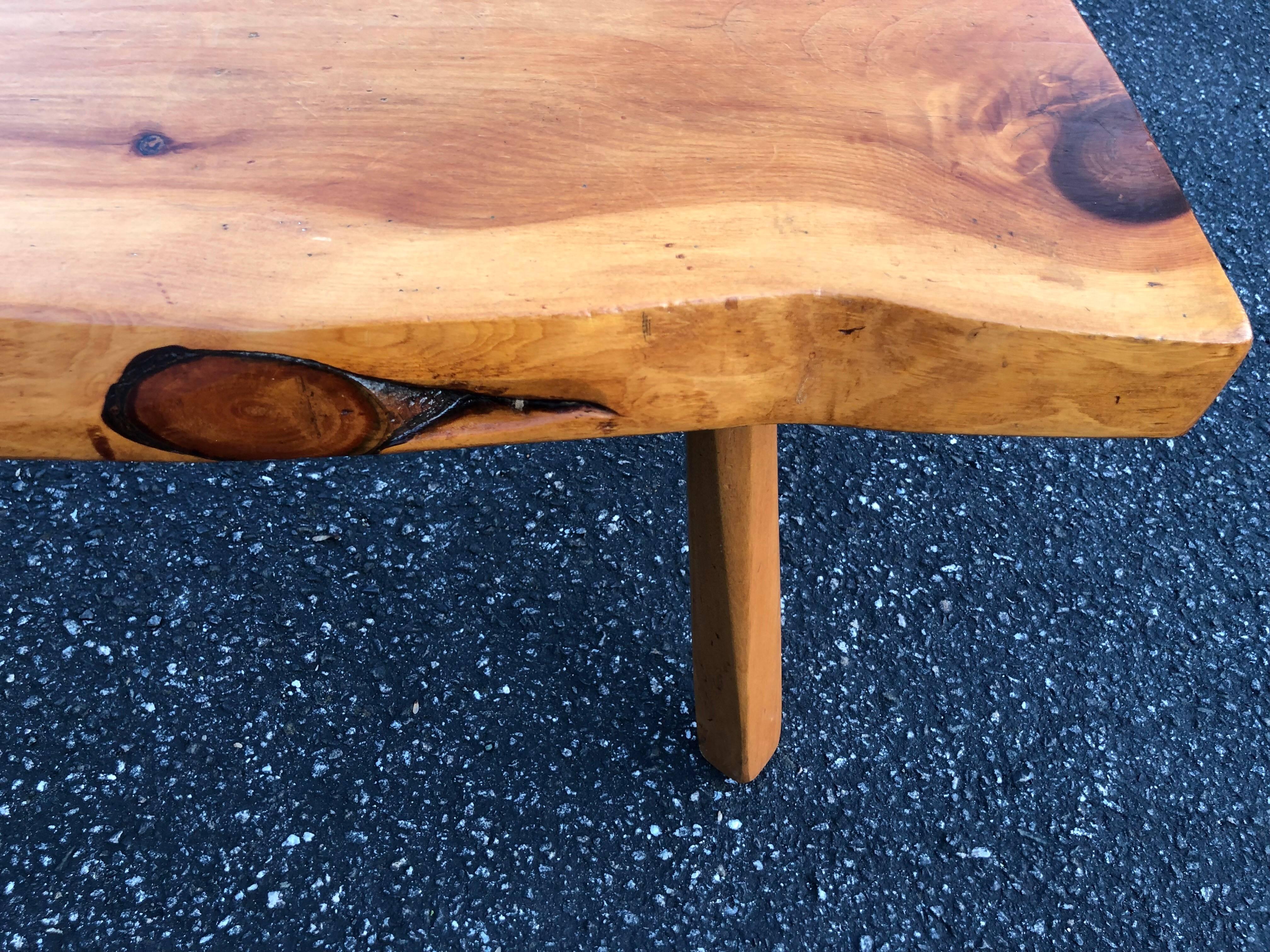 Live Edge Wooden Slab Bench or Table 2