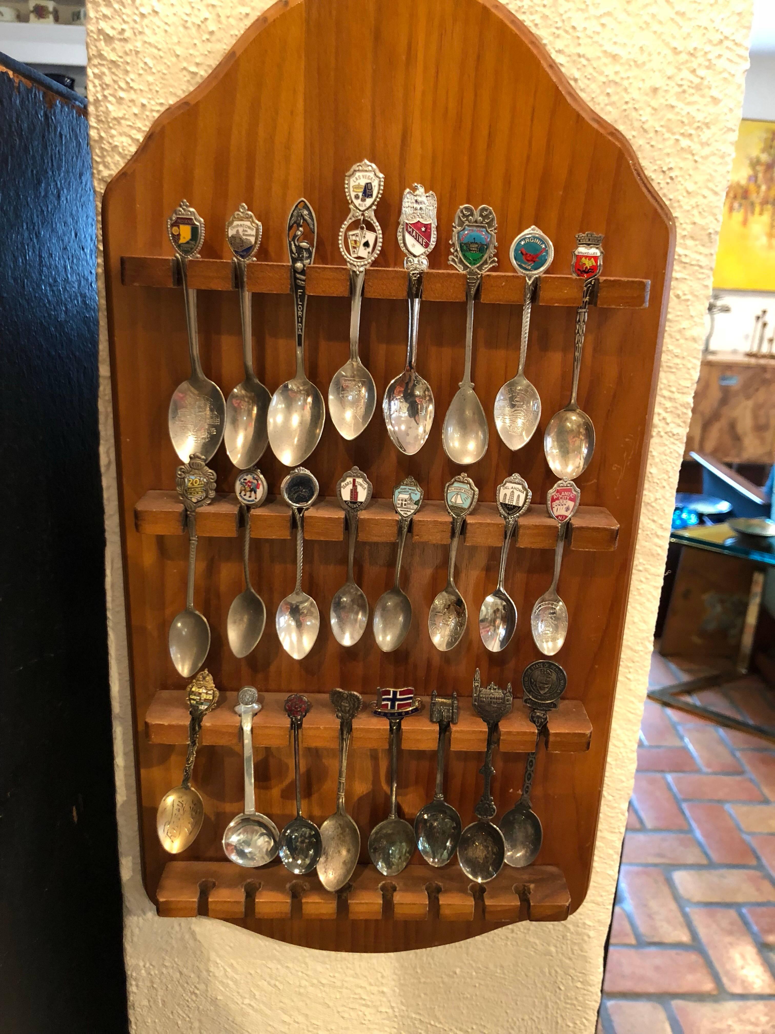spoon collection display