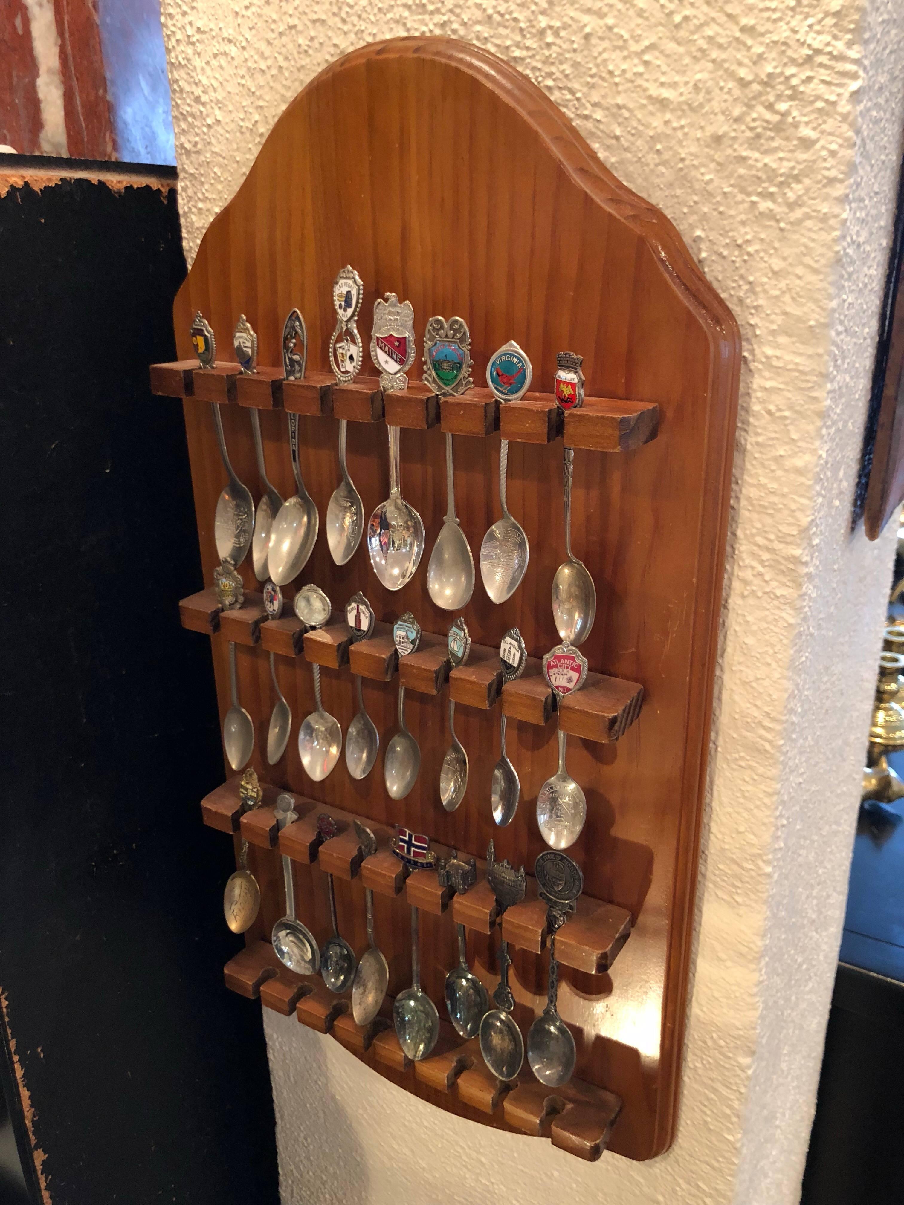 vintage spoon collection