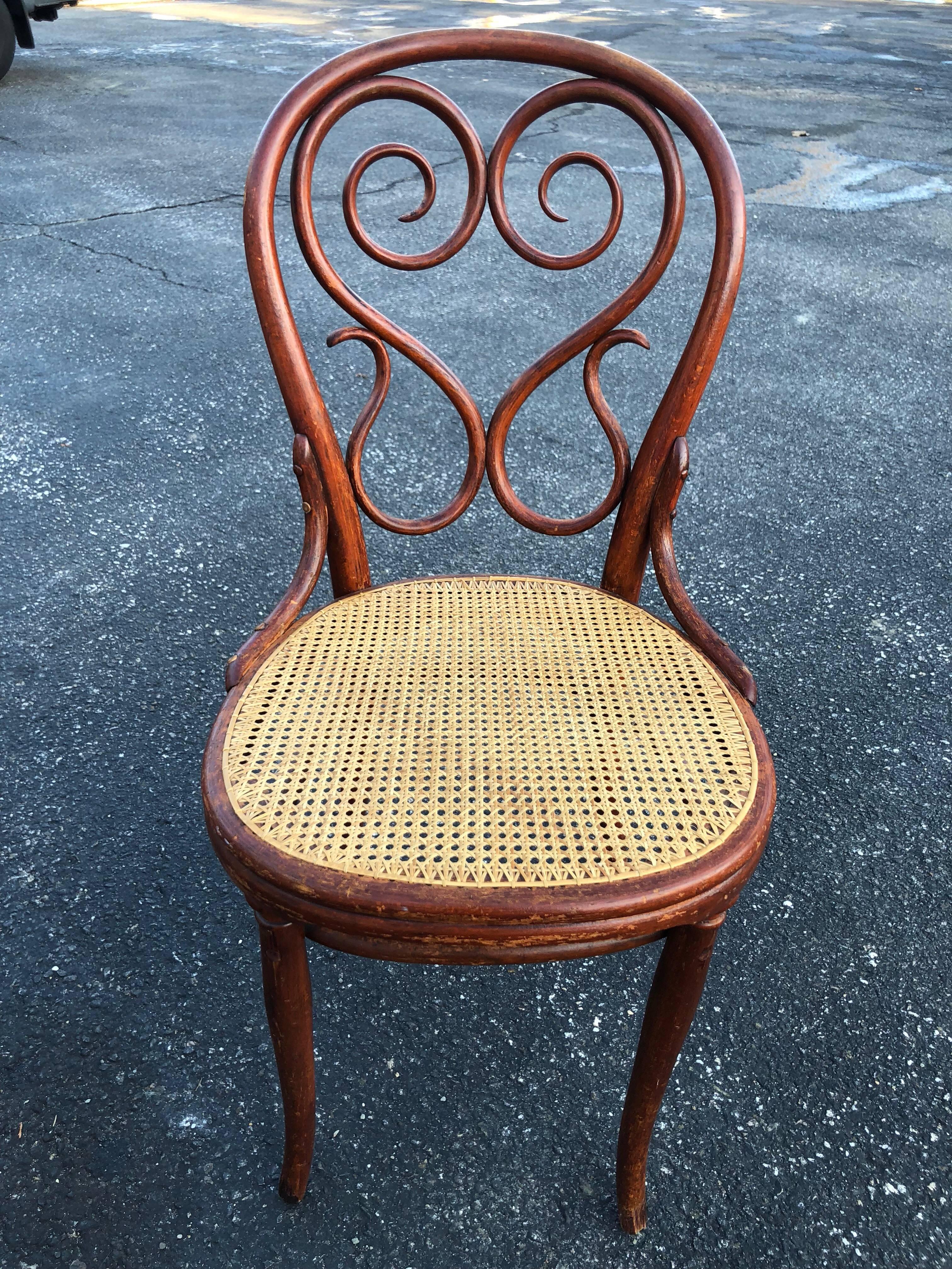 vintage thonet chairs