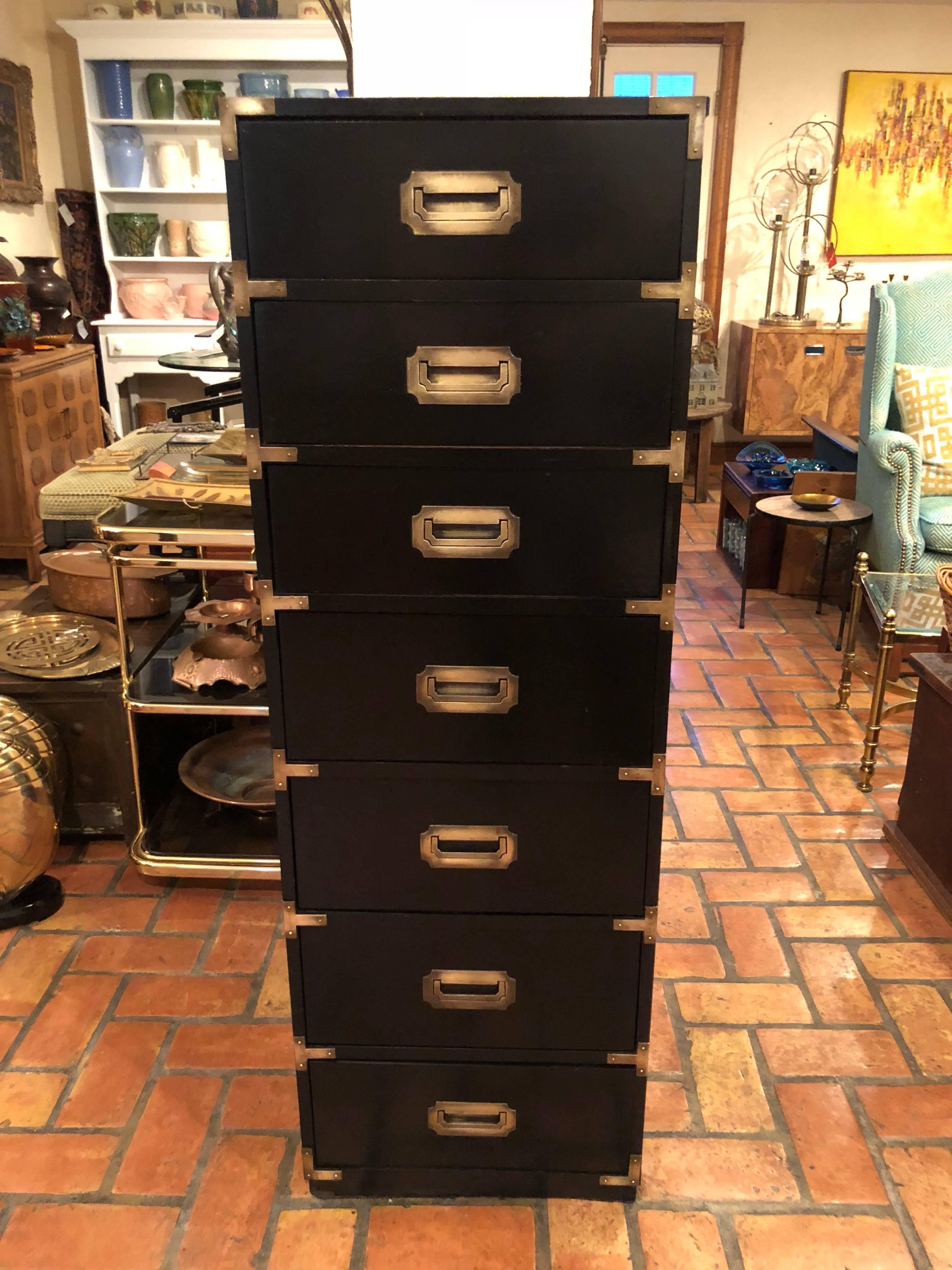 tall chest of drawers black