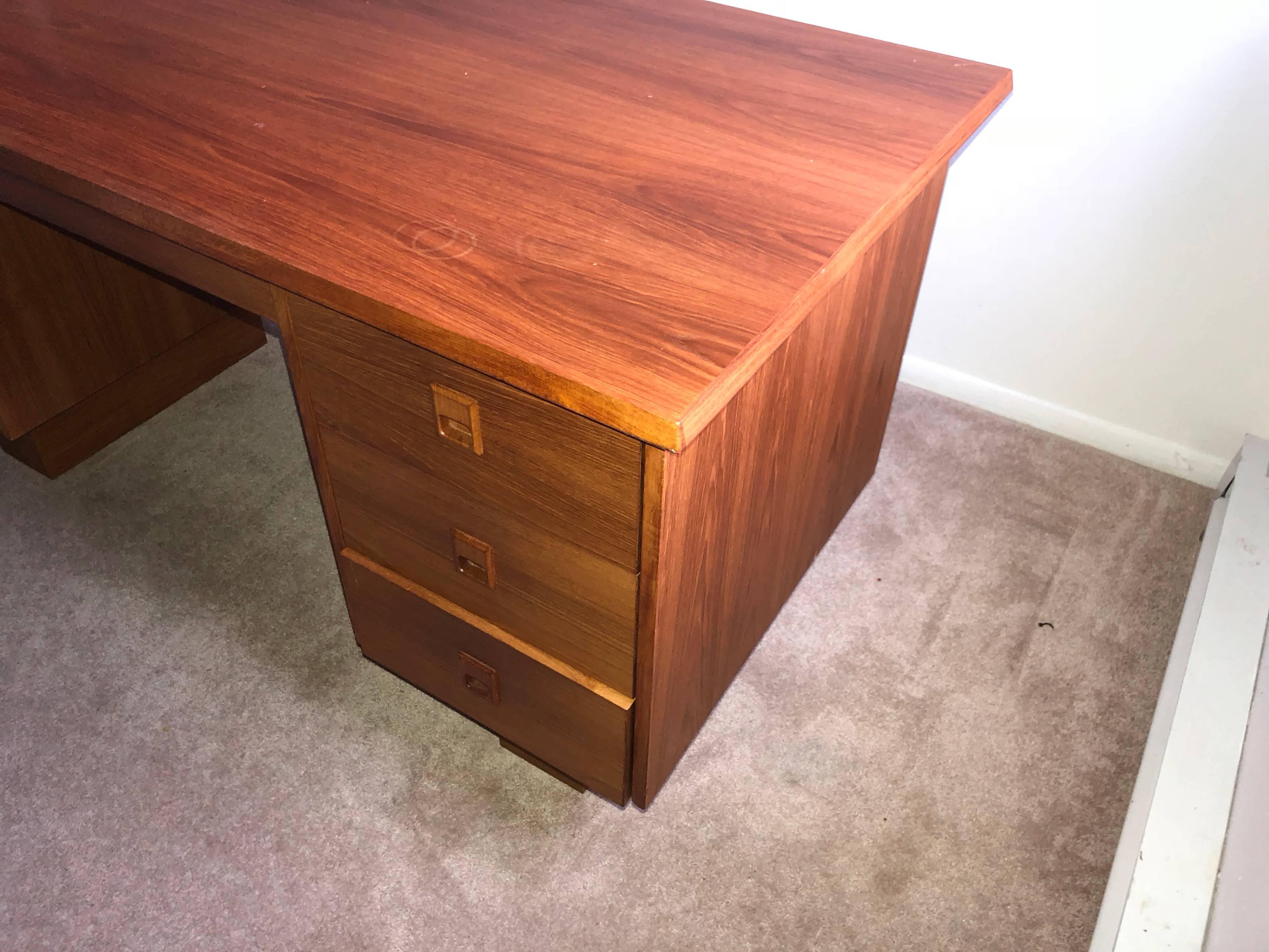 Canadian Mid Century Modern Teak Desk