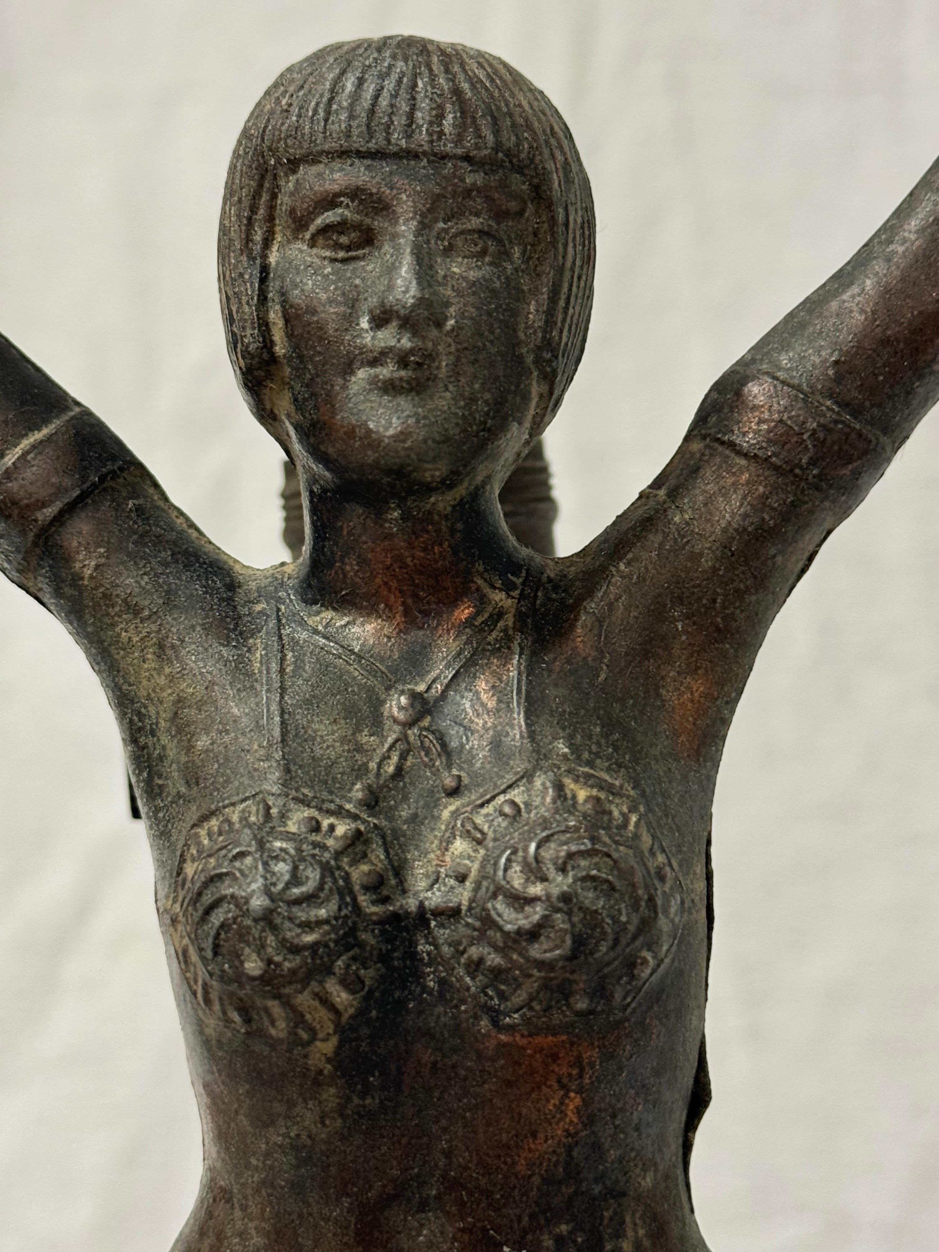 Lámpara Art Decó Bailarina principios del siglo XX en venta