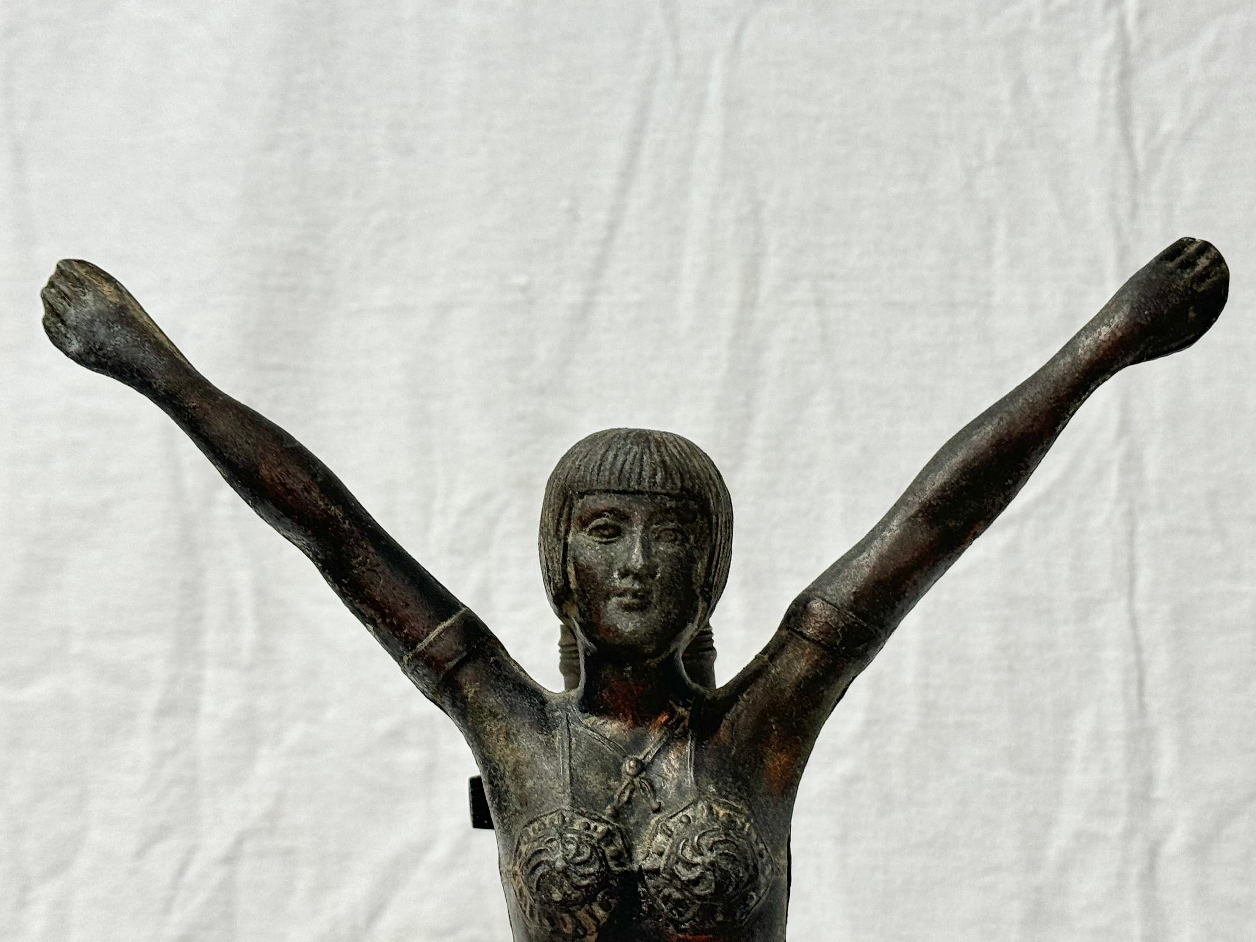 Lámpara Art Decó Bailarina en Bueno estado para la venta en Redding, CT