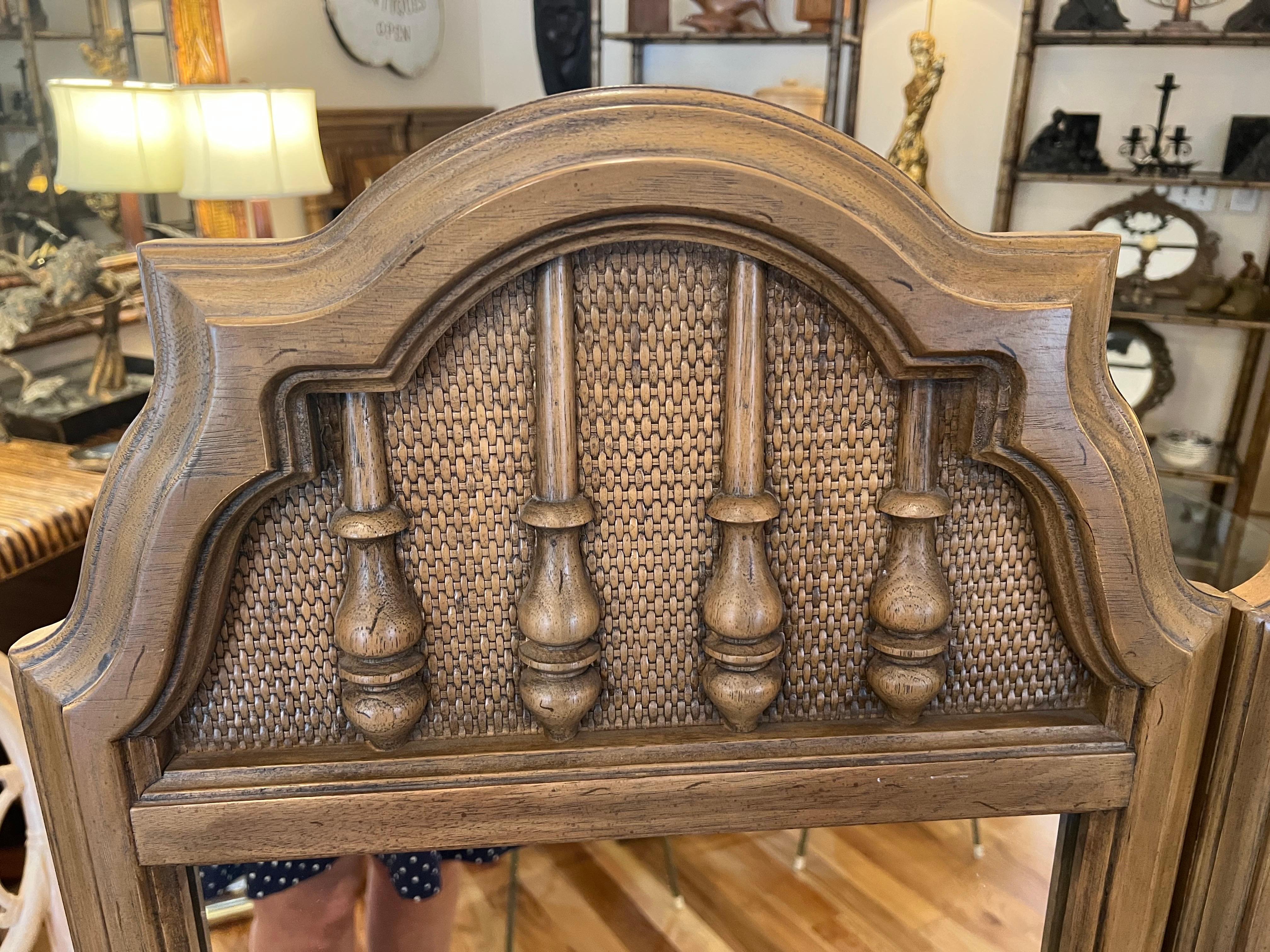 Paar moderne Spiegel aus der Mitte des Jahrhunderts von Thomasville im Angebot 10