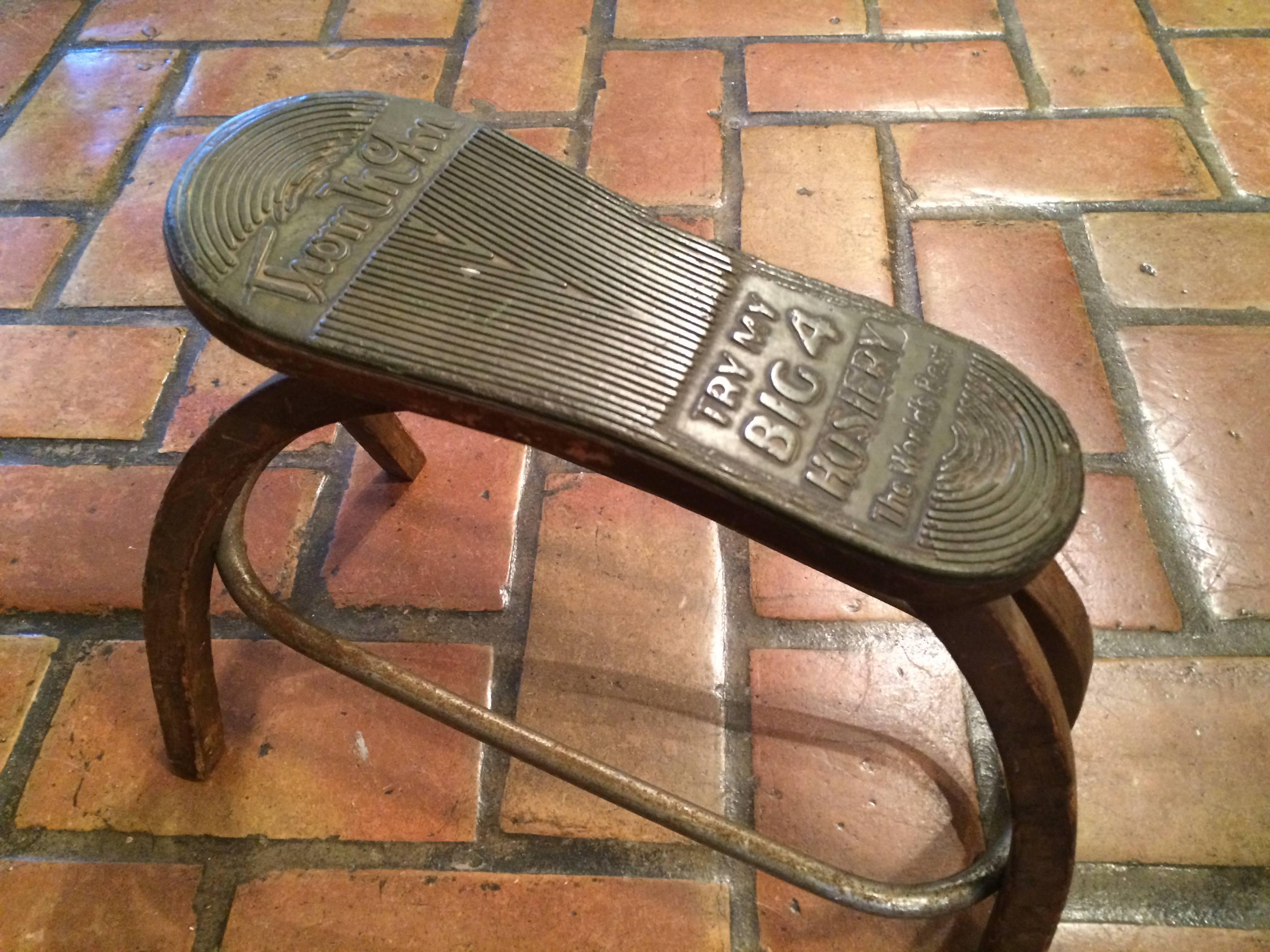 20th Century Thom McAn Antique Foot Rest