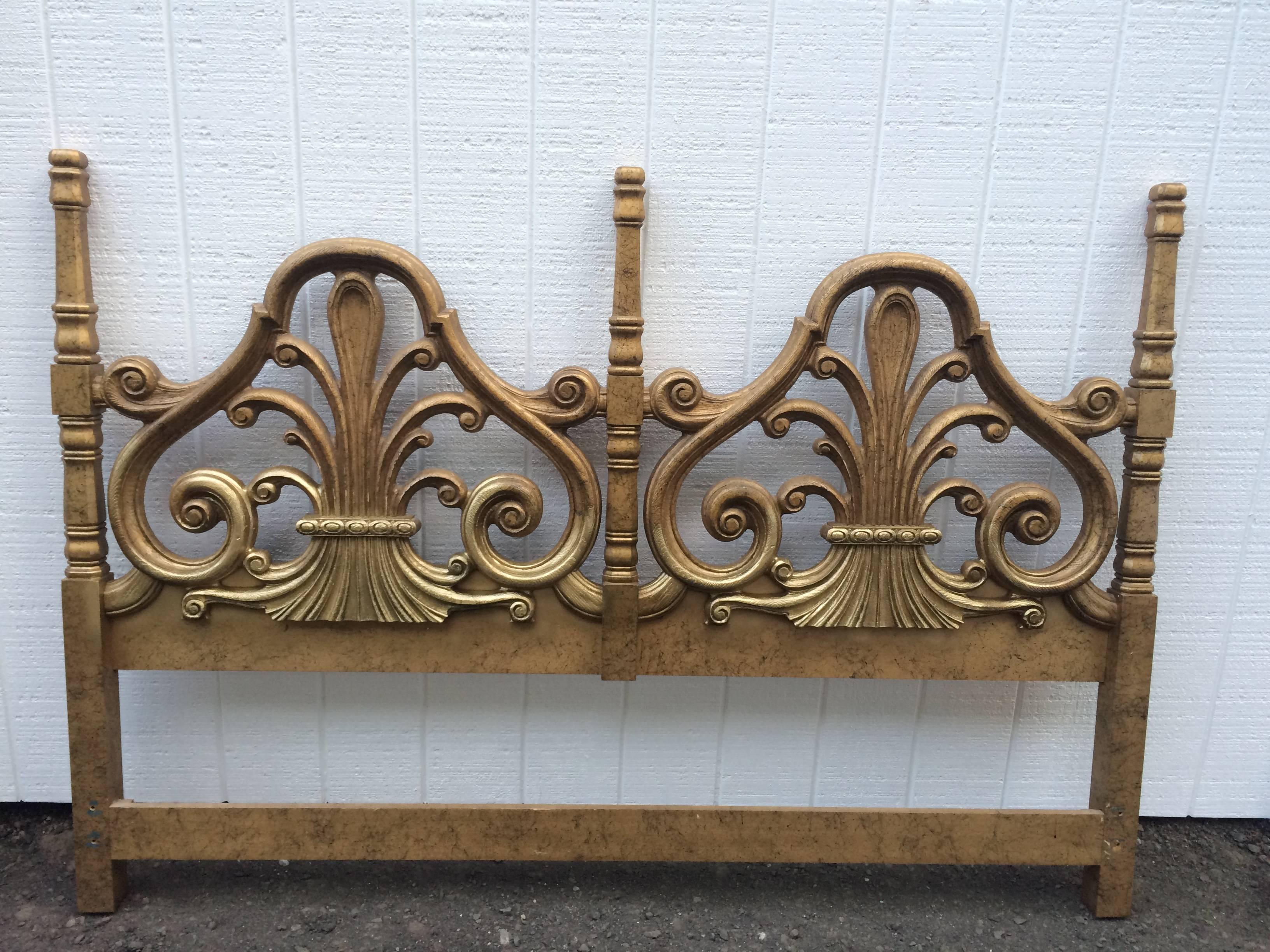 Hollywood Regency King Headboard 4