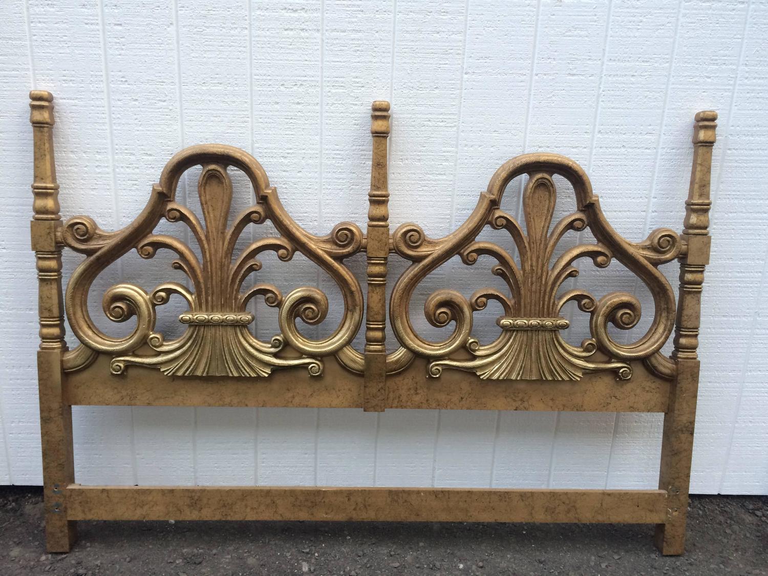 Hollywood Regency King Headboard For Sale at 1stdibs