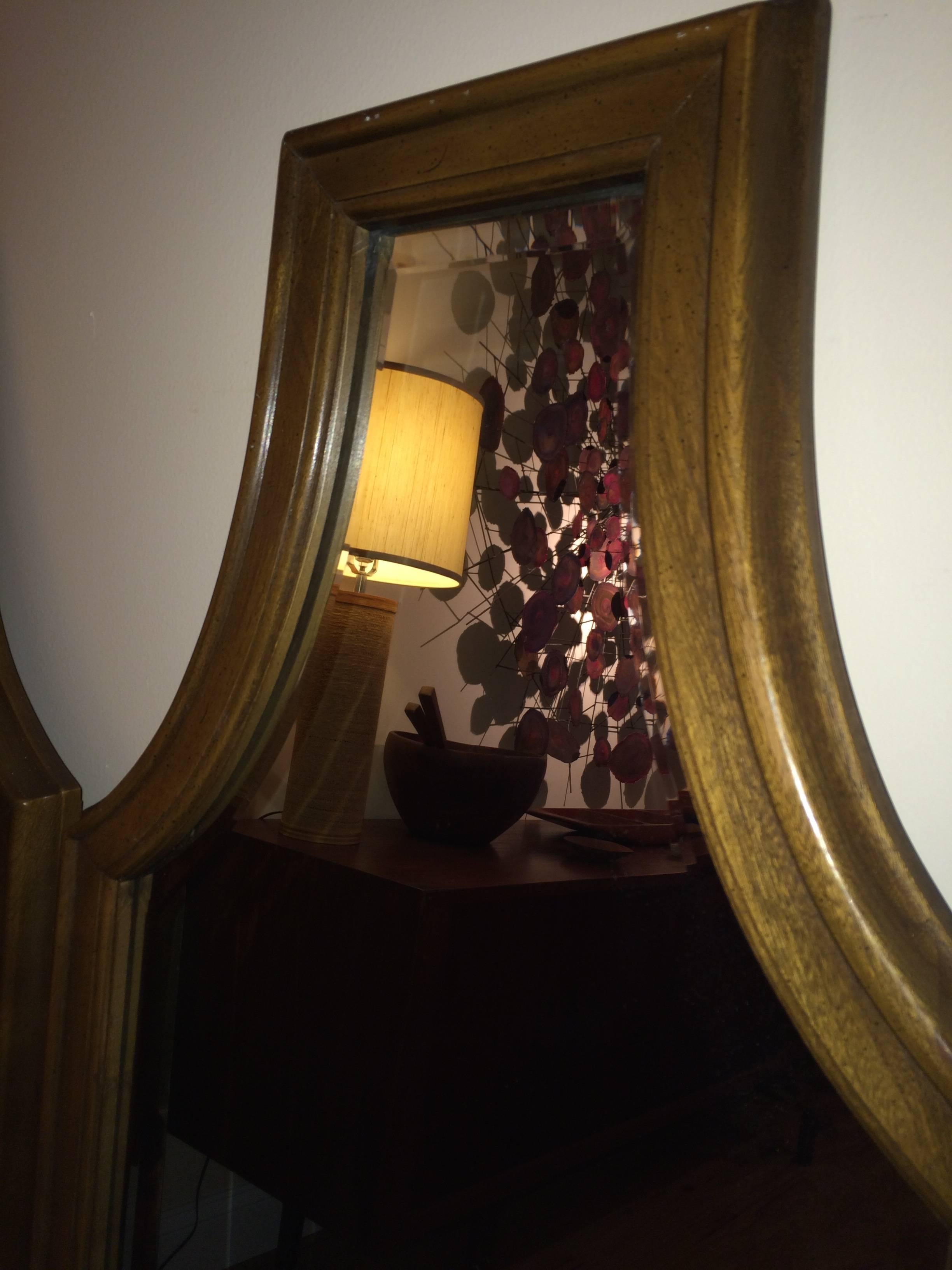 Pair of Hollywood Regency Mirrors For Sale 1