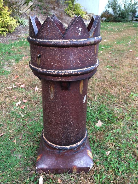 English Salt Glaze Chimney Pot at 1stDibs english chimney pots for
