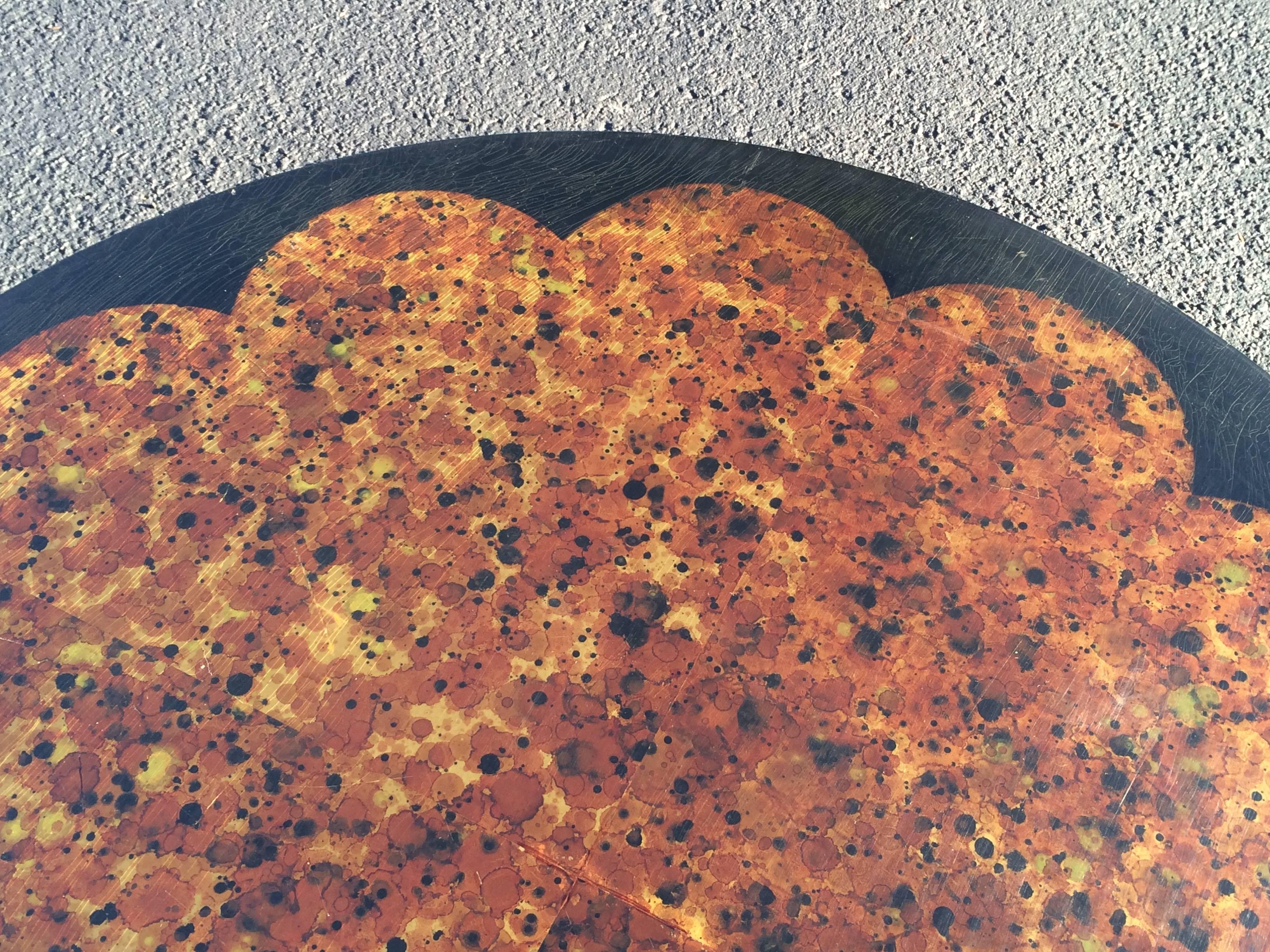Muller and Barringer for Kittinger 'Lotus' Coffee Table In Good Condition In Redding, CT